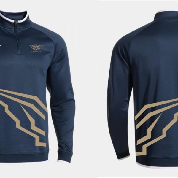 SUDADERA COMBI UNISEX MARINO